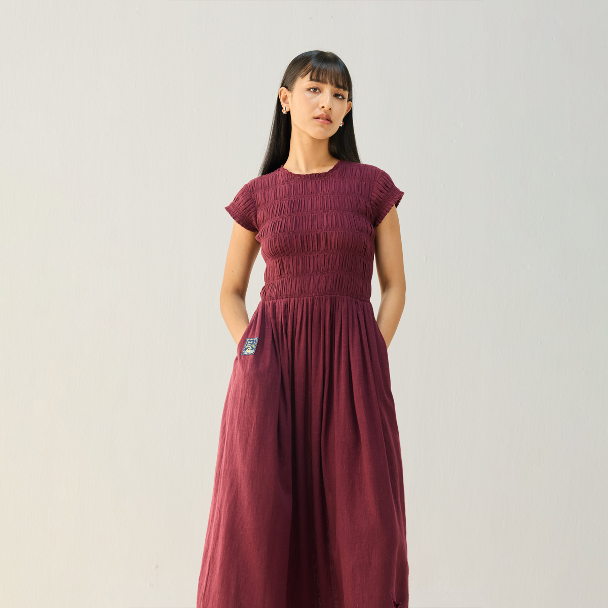 The Plum Kala Cotton Maxi Dress