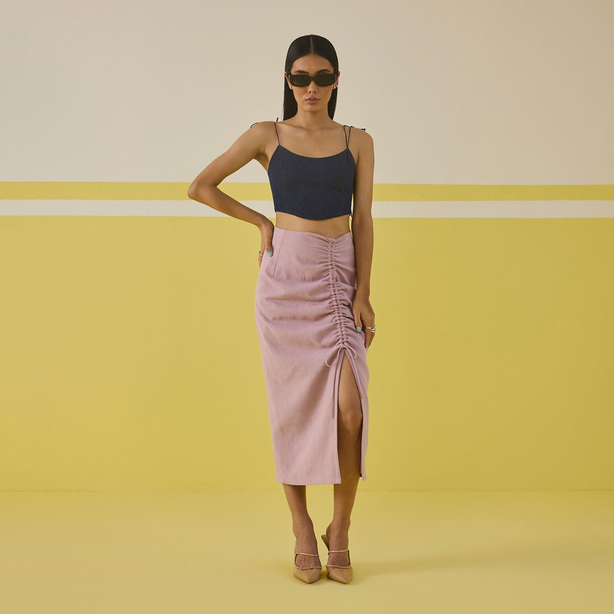 The Sweet Sunshine Handwoven Organic Cotton Skirt