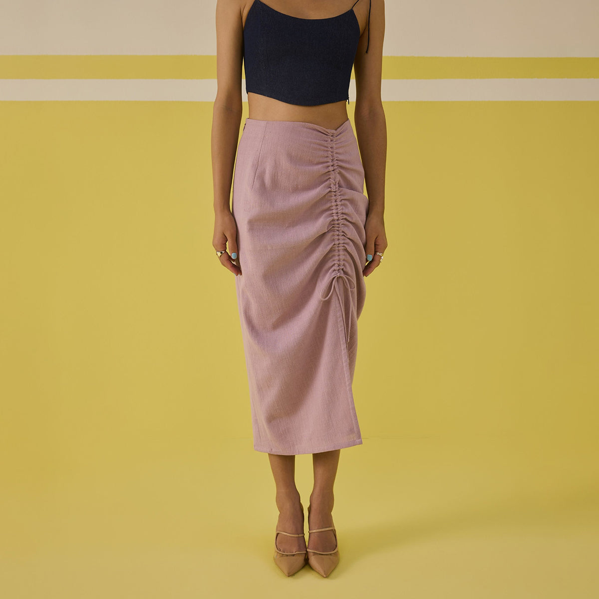 The Sweet Sunshine Handwoven Organic Cotton Skirt