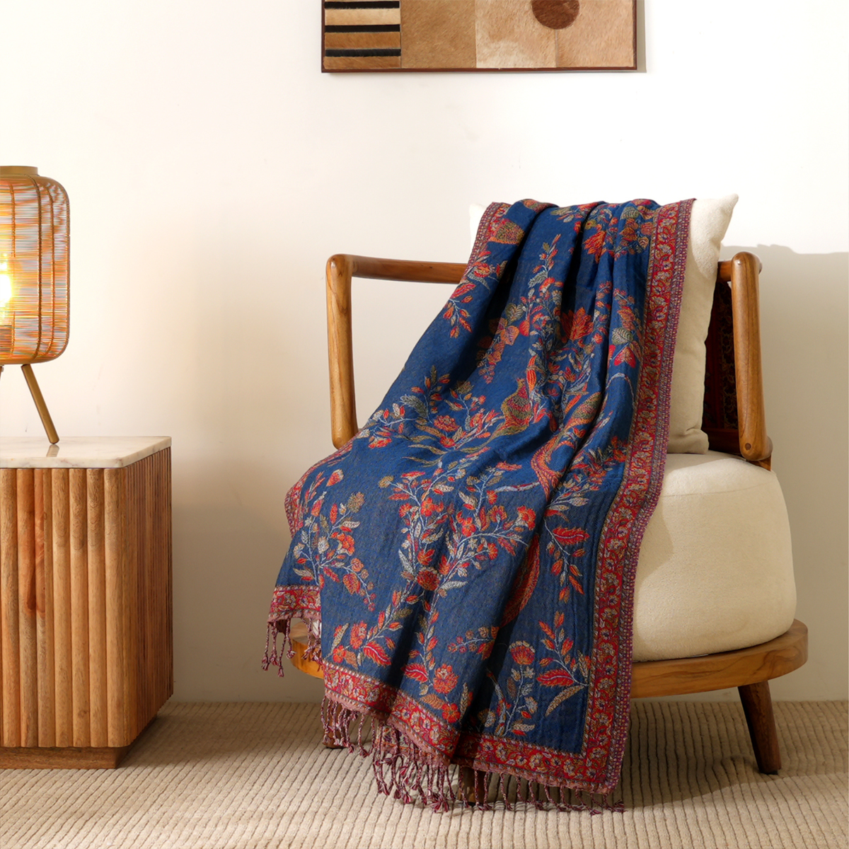 The Scarlet Garden Throw-3