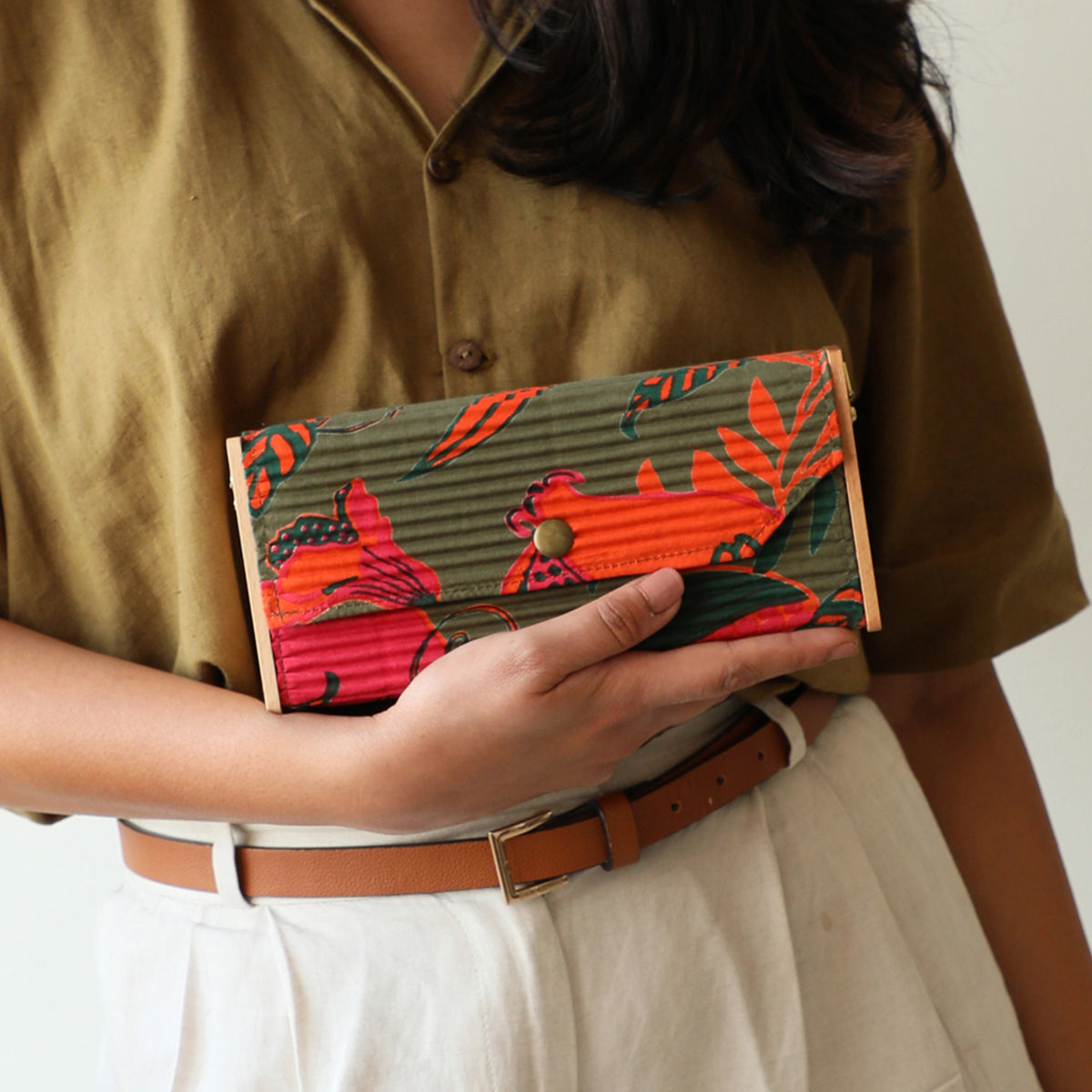 Garden Gala Mini Clutch | Green