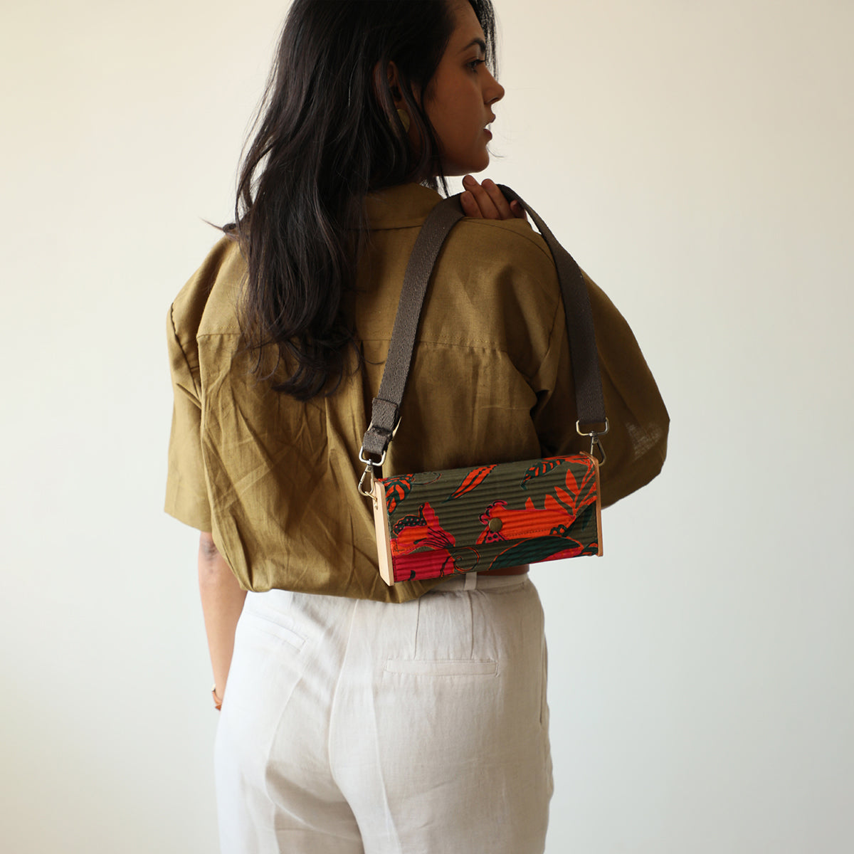 Garden Gala Mini Clutch | Green