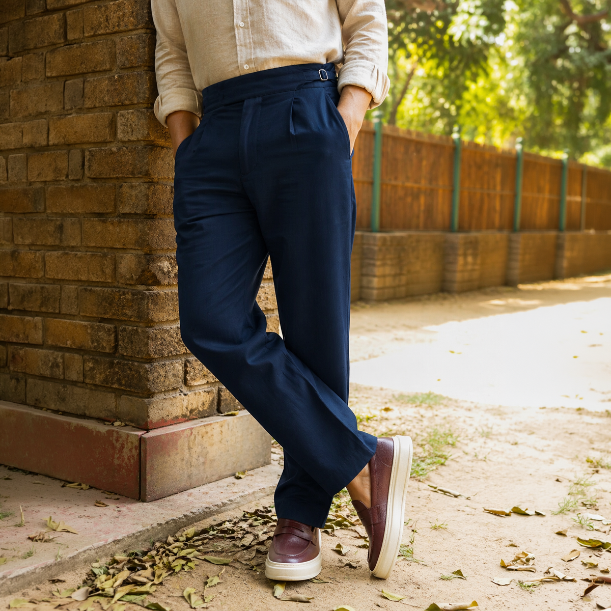 Palm Lilen Pant