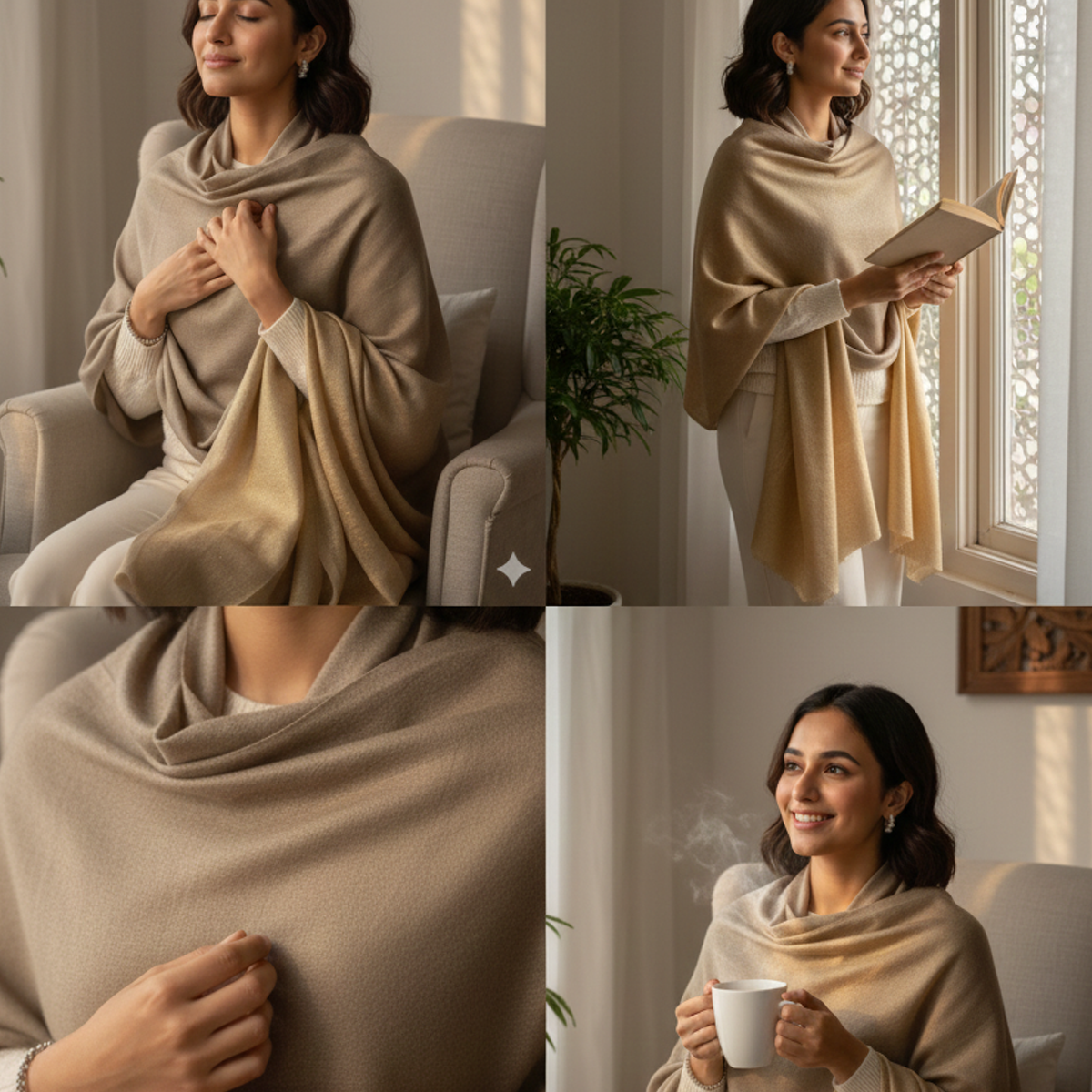 Heritage Woolen Winter Stole