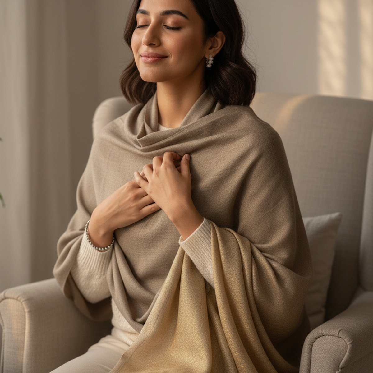 Heritage Woolen Winter Stole