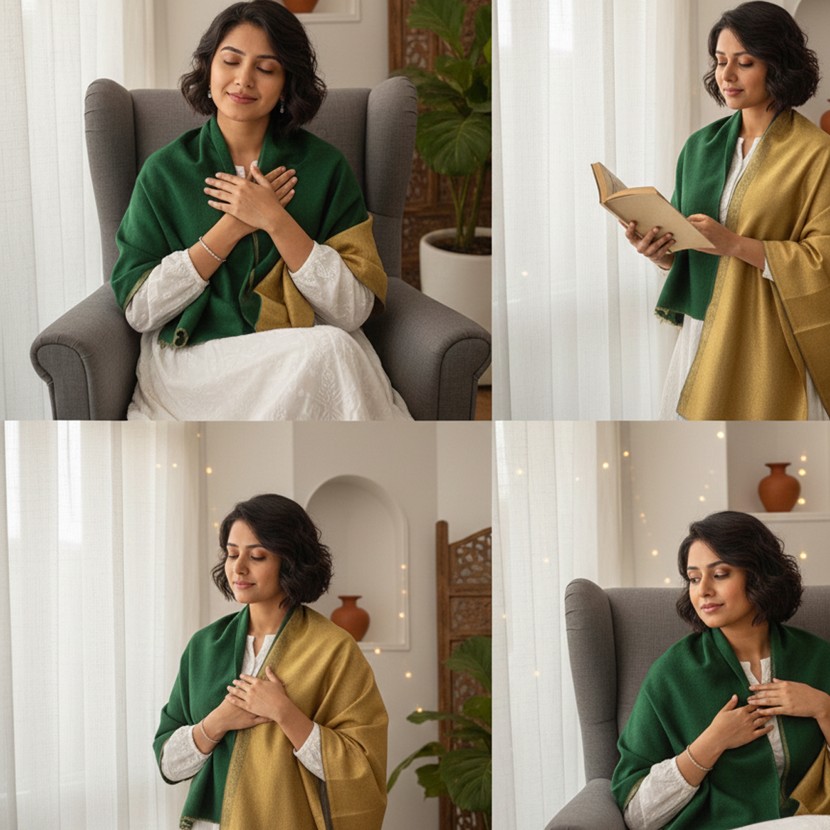Winter Luxe Wool Stole
