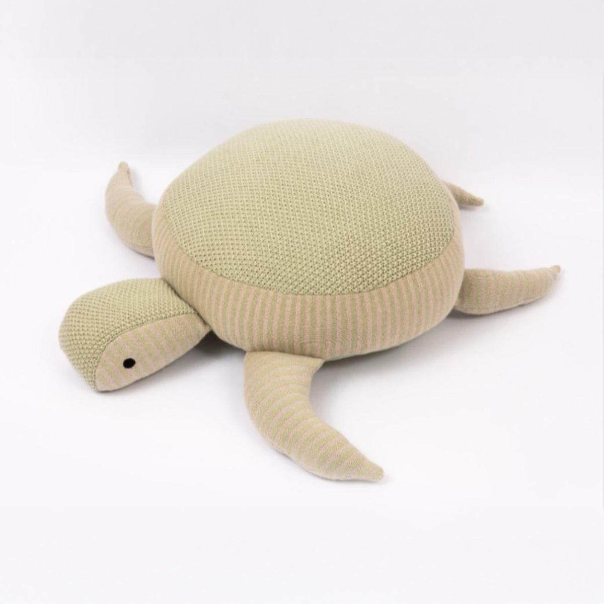 Kids knitted Toy | Turtle in Colour Sage Green