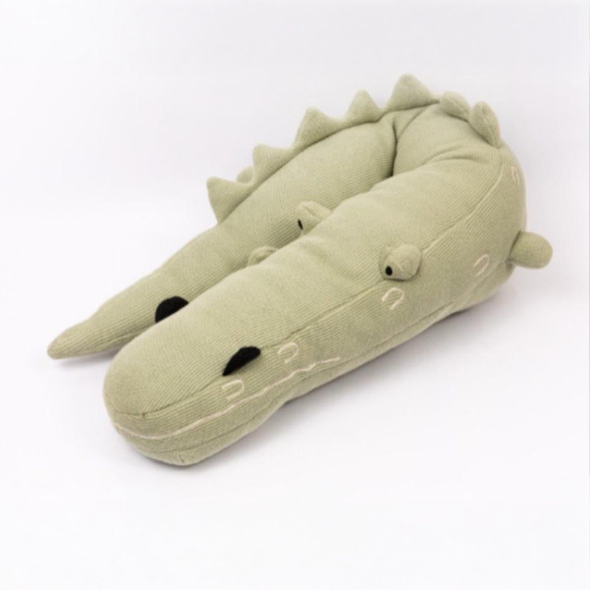Kids knitted Toy | Alligator in Colour Sage Green