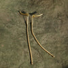 Trace Earrings - Brass
