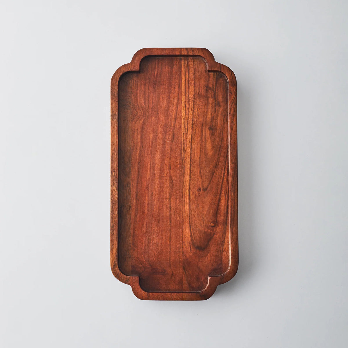Wooden Tray (Dark Acacia)