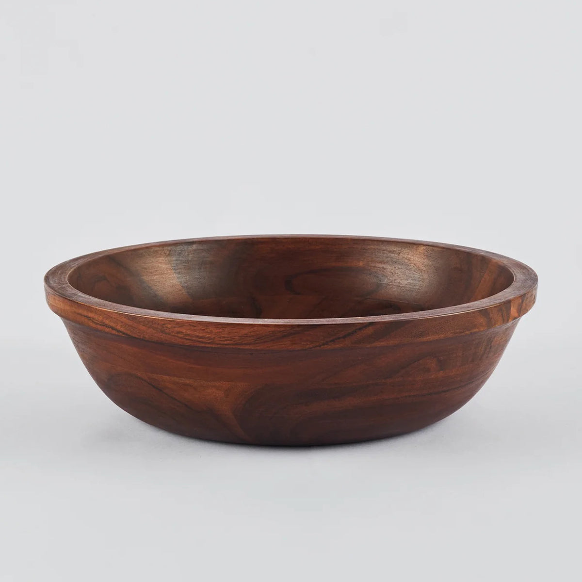 Wooden Serving Bowls (Dark Acacia)