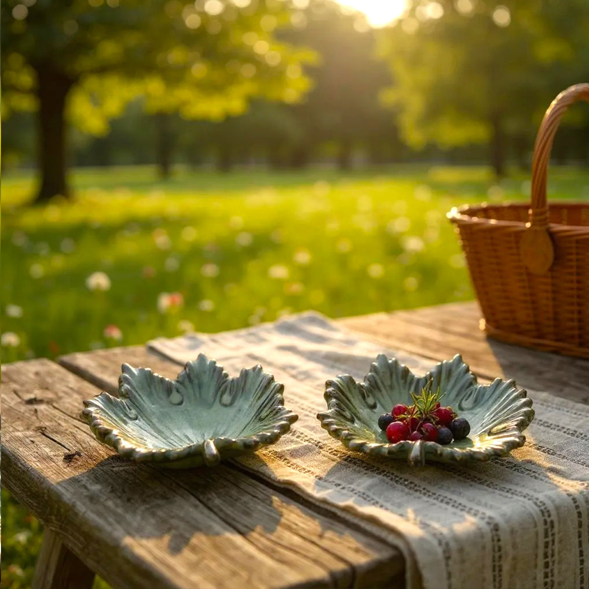 Autumn Maple Leaf Mini Holder (Set of 2)