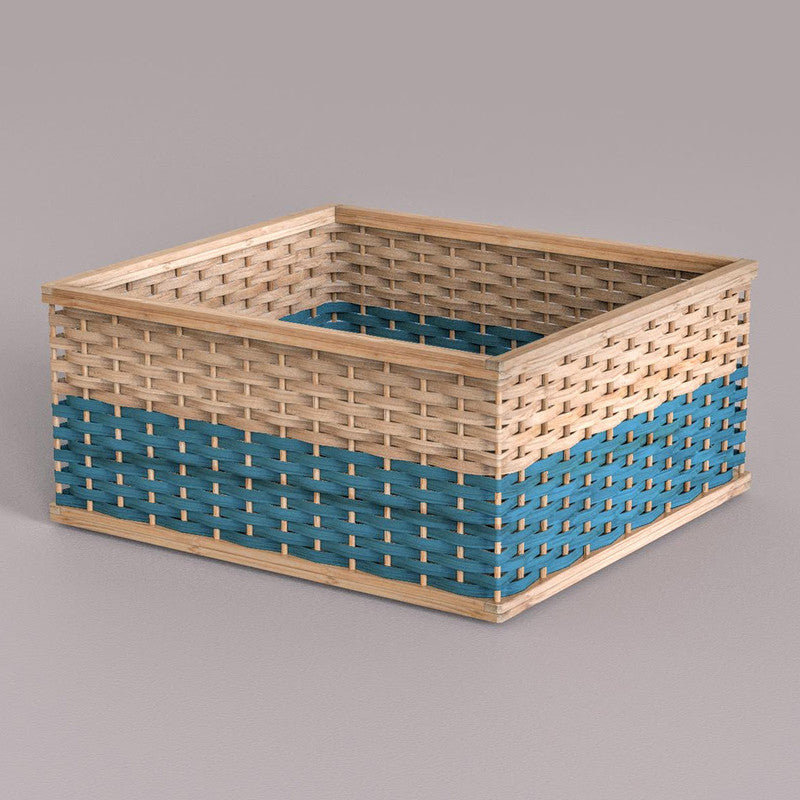 Bamboo Basket | Blue