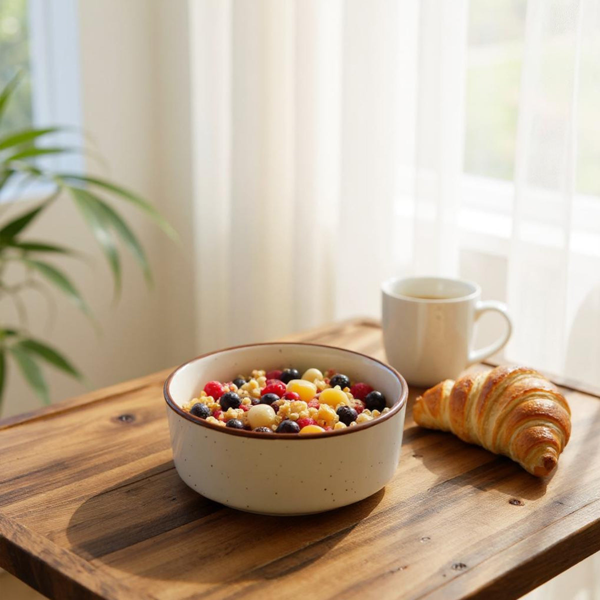 Almond and Ivory Breakfast Bowl