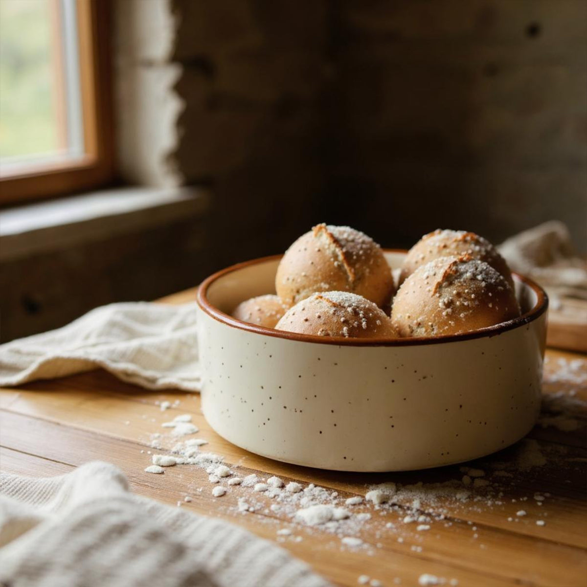 Almond and Ivory Breakfast Bowl