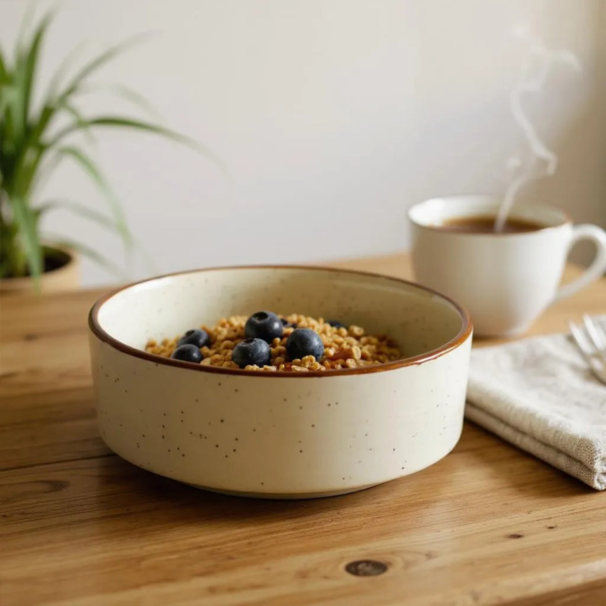 Almond and Ivory Breakfast Bowl