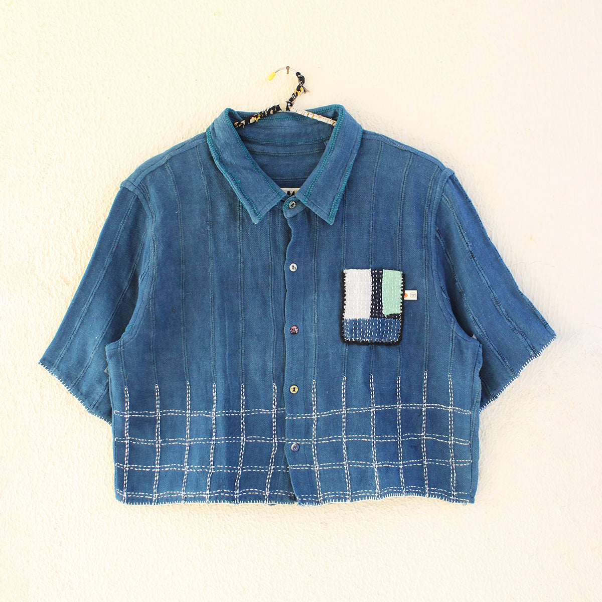 Handwoven Upcycled Shirt