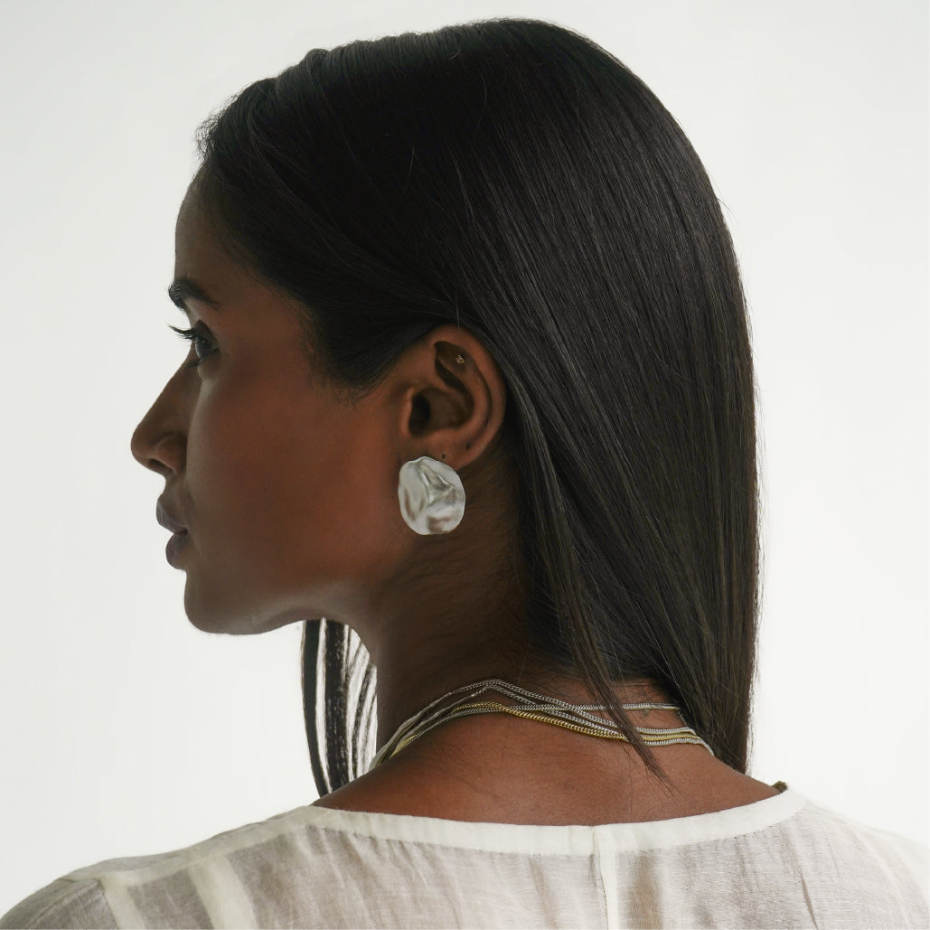 Drops Stud - Silver