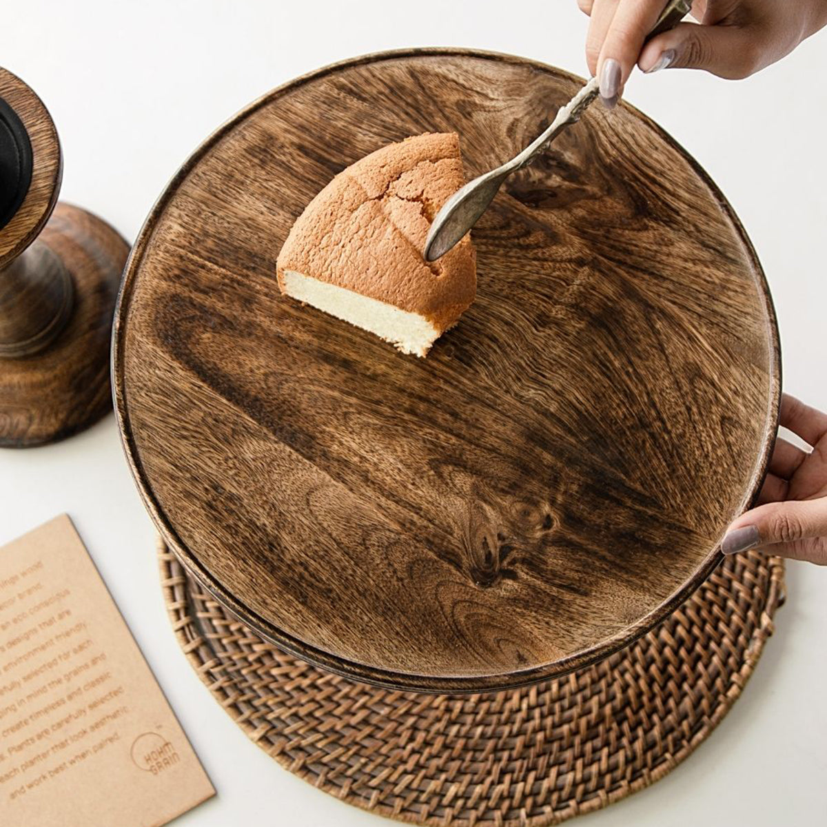 Wooden Cake Stand | Multi Purpose Serveware