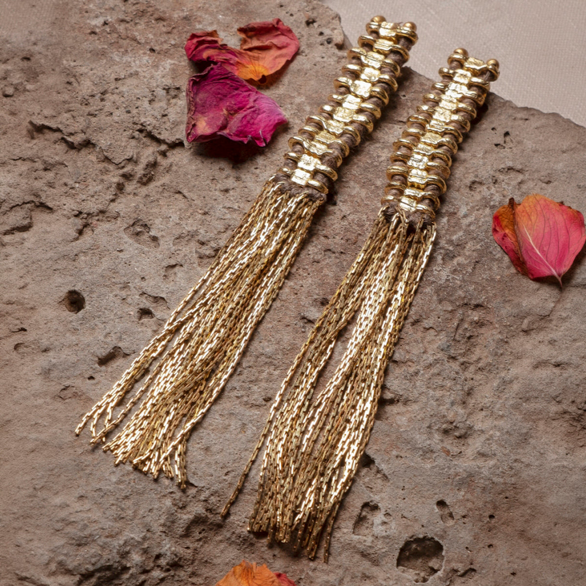 Falak Fringe Earrings