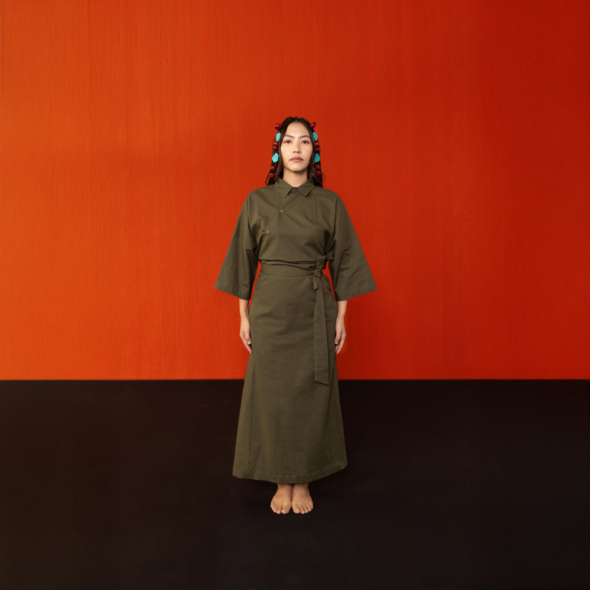 Juniper Kham Chuba Os Tie Dress