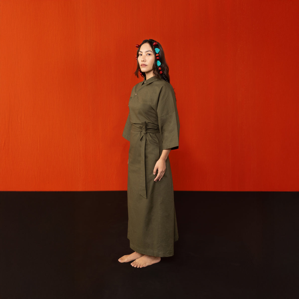 Juniper Kham Chuba Os Tie Dress