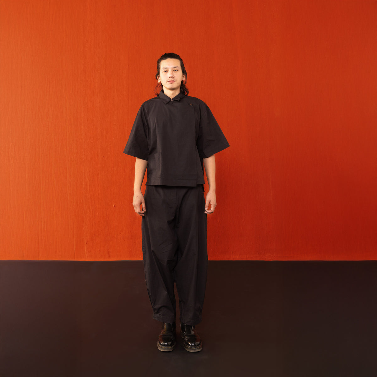 Black Vajra Boxy Shirt