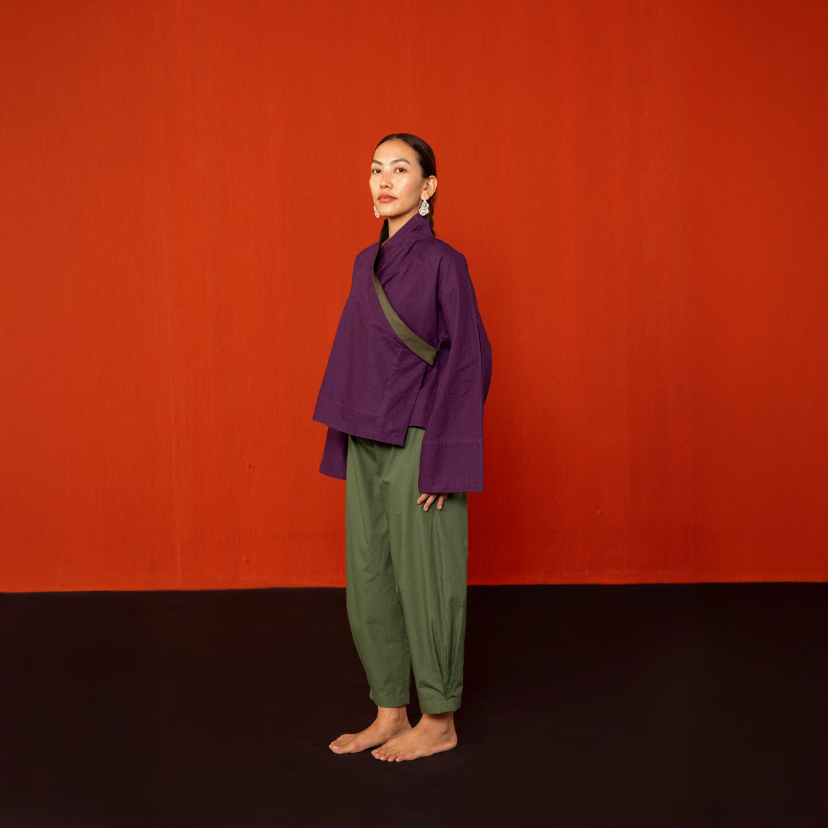 Juniper Gawa Hi Waist Cocoon Pants