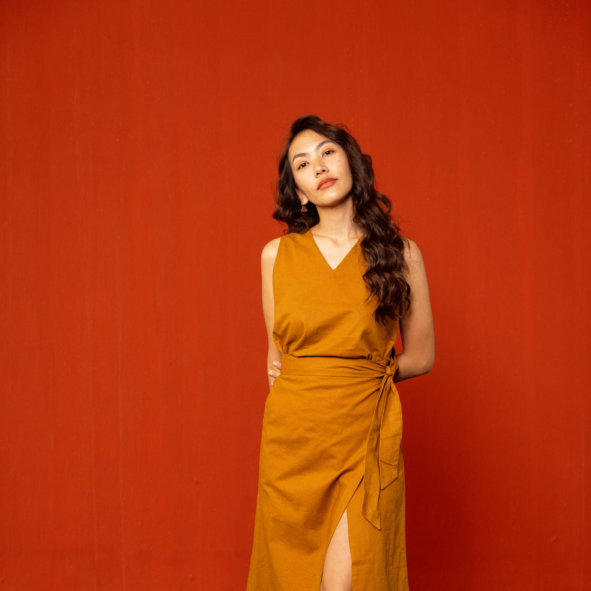 Marigold Tara Wrap Dress