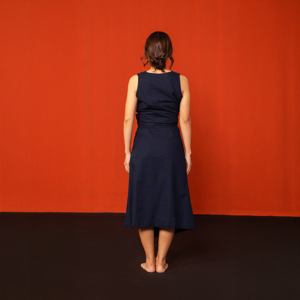 Midnight Blue Tara Wrap Dress