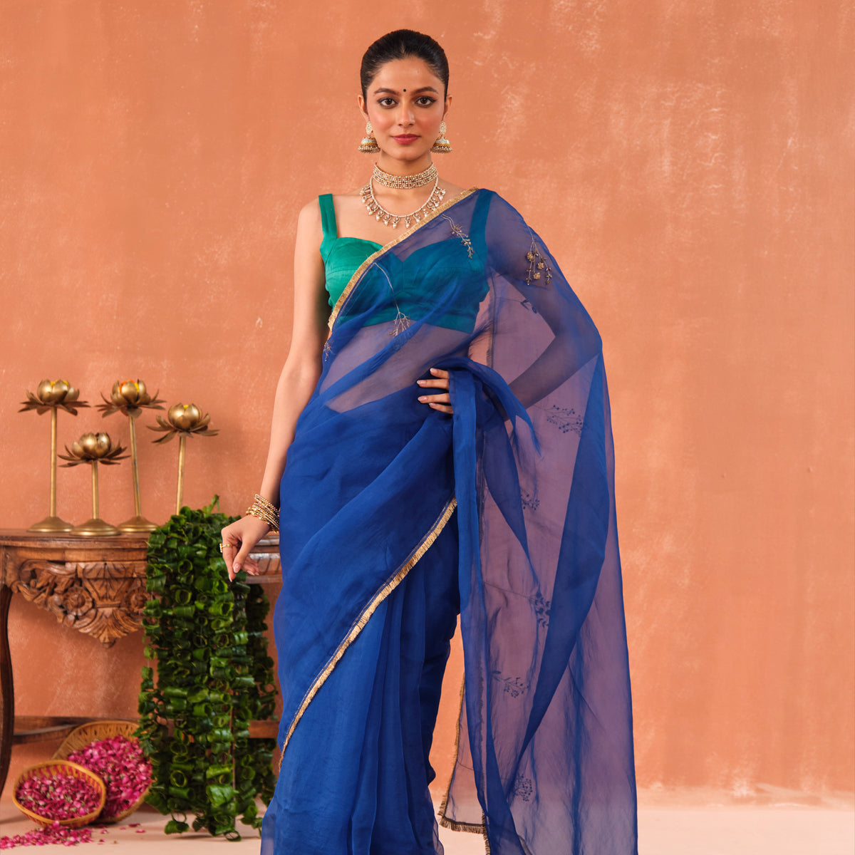 Neelika Organza Sari