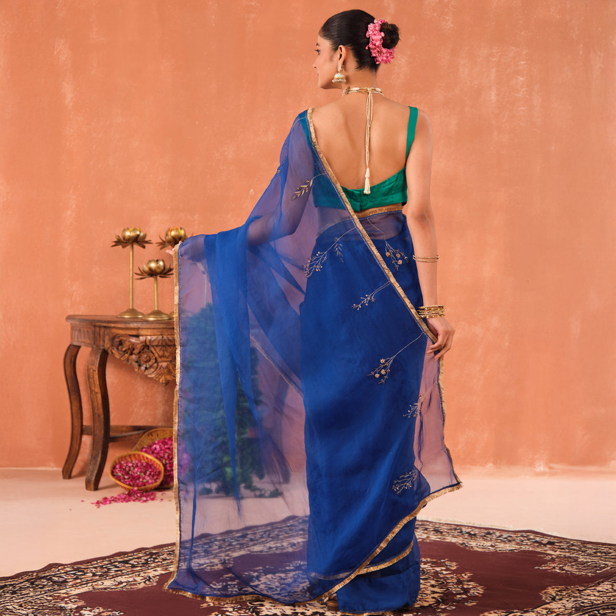 Neelika Organza Sari