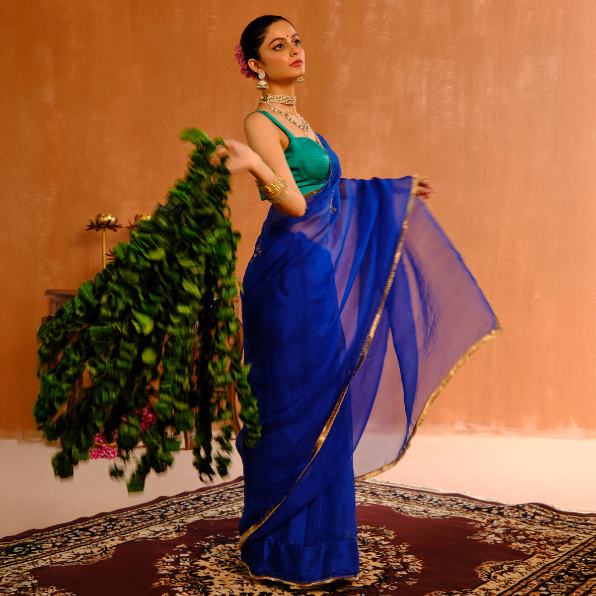 Neelika Organza Sari