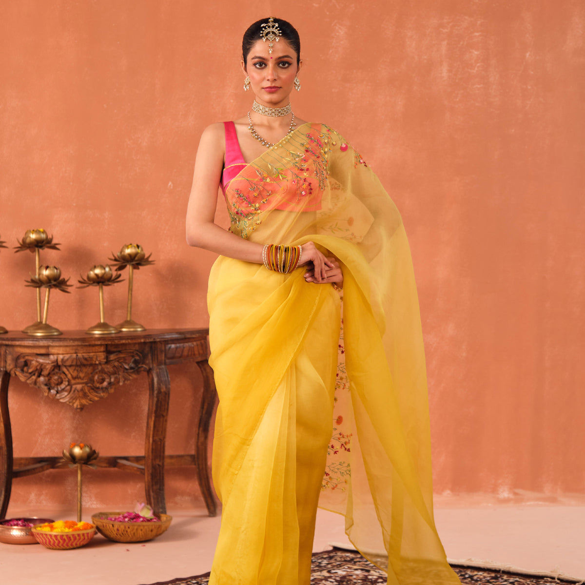 Swara Silk Organza Sari