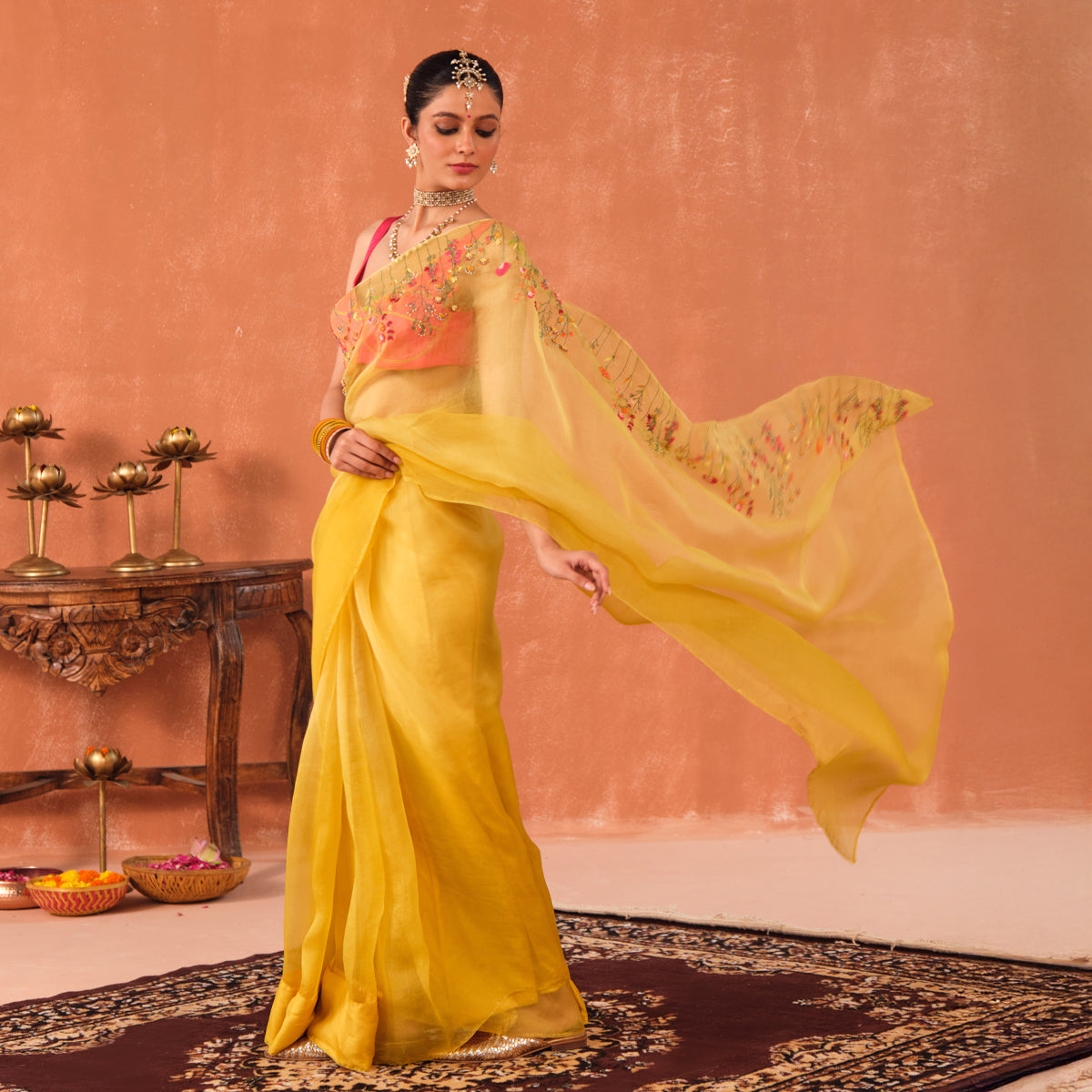 Swara Silk Organza Sari