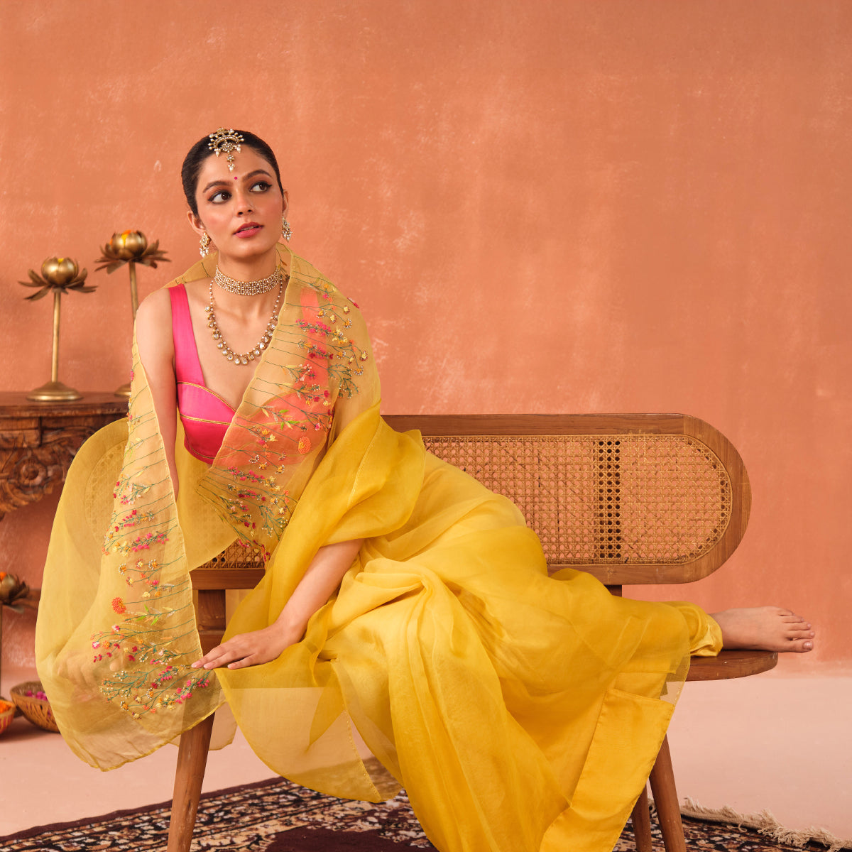 Swara Silk Organza Sari