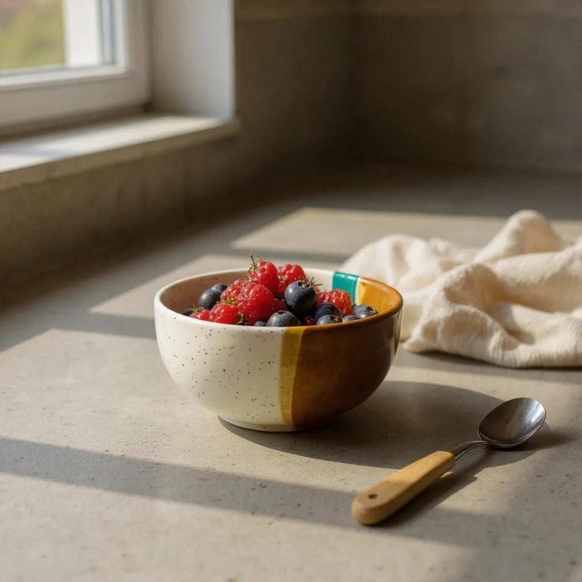 Kiss of the Coast Serving Bowl