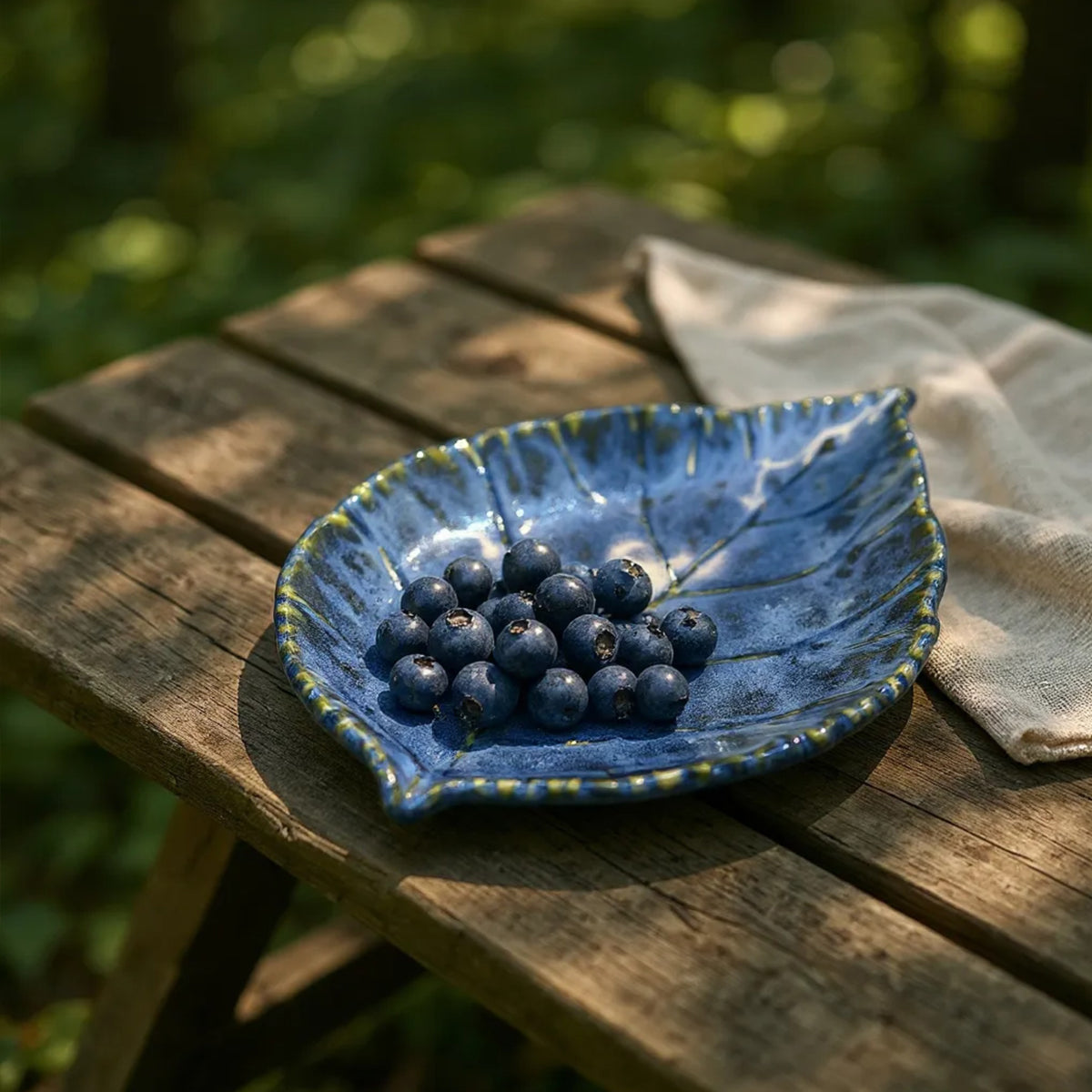 Leaf of Serenity 9 inches Platter