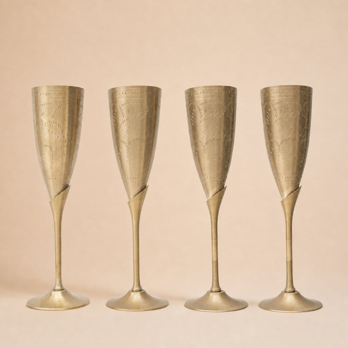 Arch Brass Flute | Set of 4