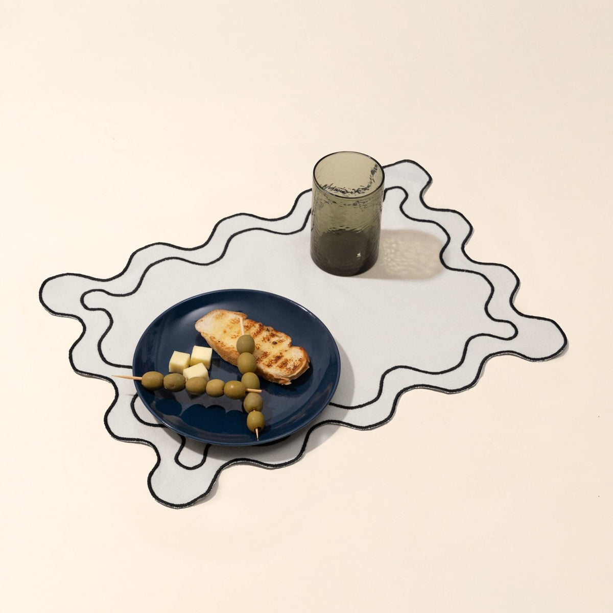 Scalloped Placemats | Marshmallow