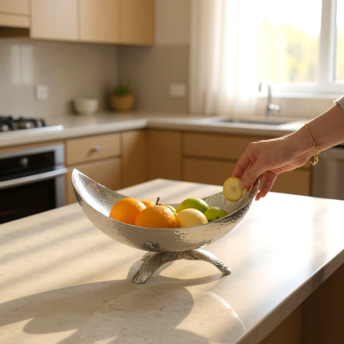 Crescent Harmony Fruit Bowl - Small