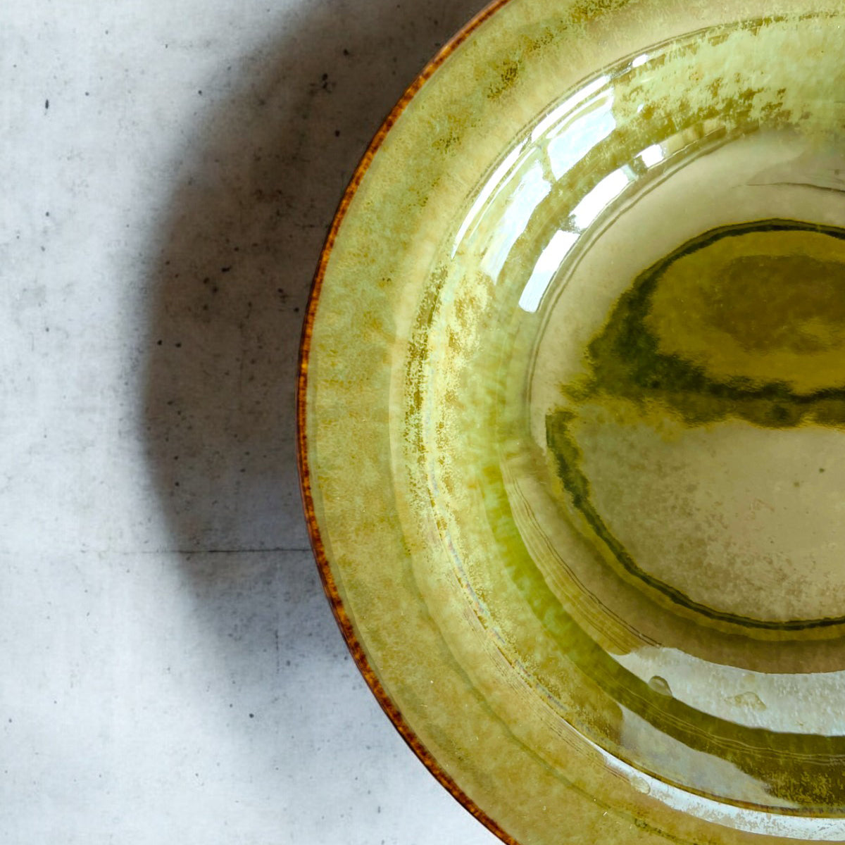 Olive Breeze Noodle Plate (Set of 2)