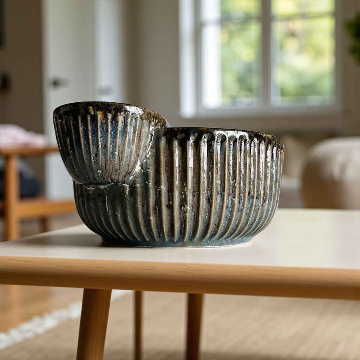 Pebble Ridge Chip and Dip Bowl