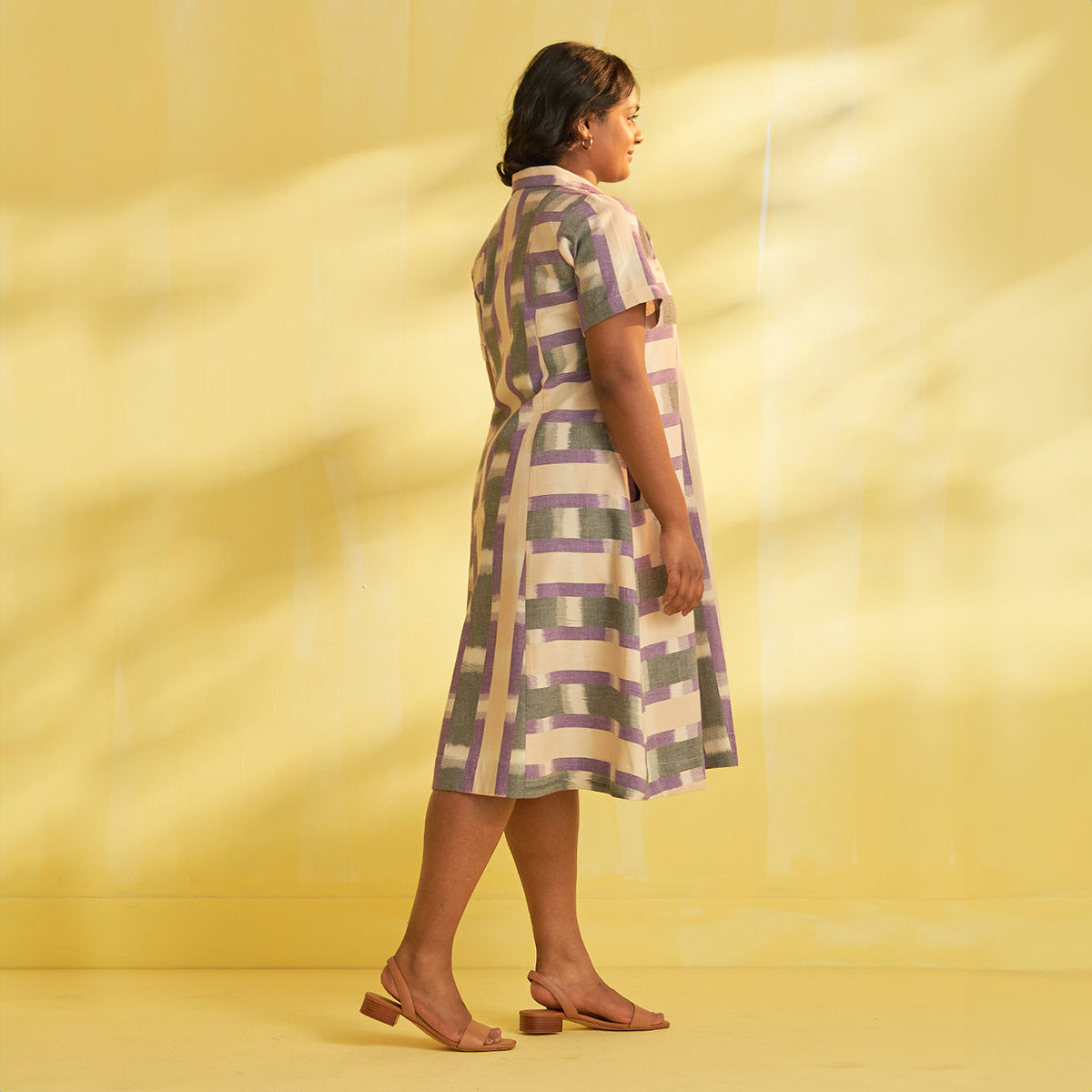 Pure Handwoven Ikat Dress