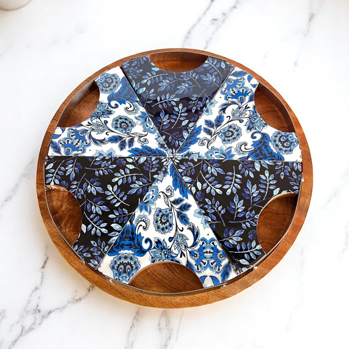Indigo Petal - Pizza Slice Platter