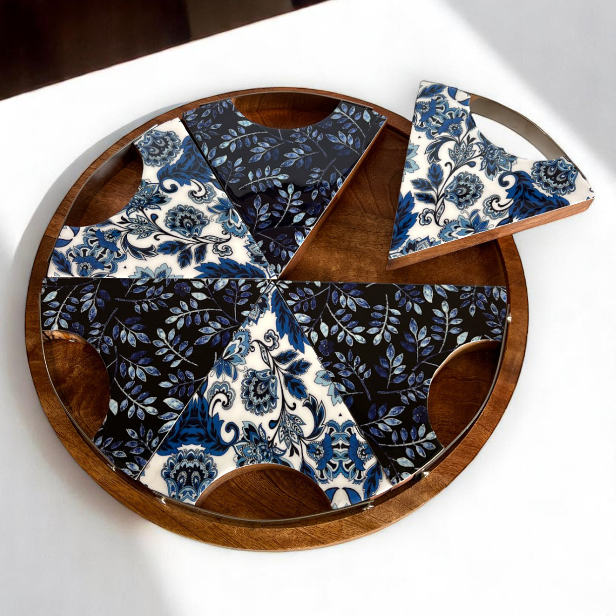 Indigo Petal - Pizza Slice Platter