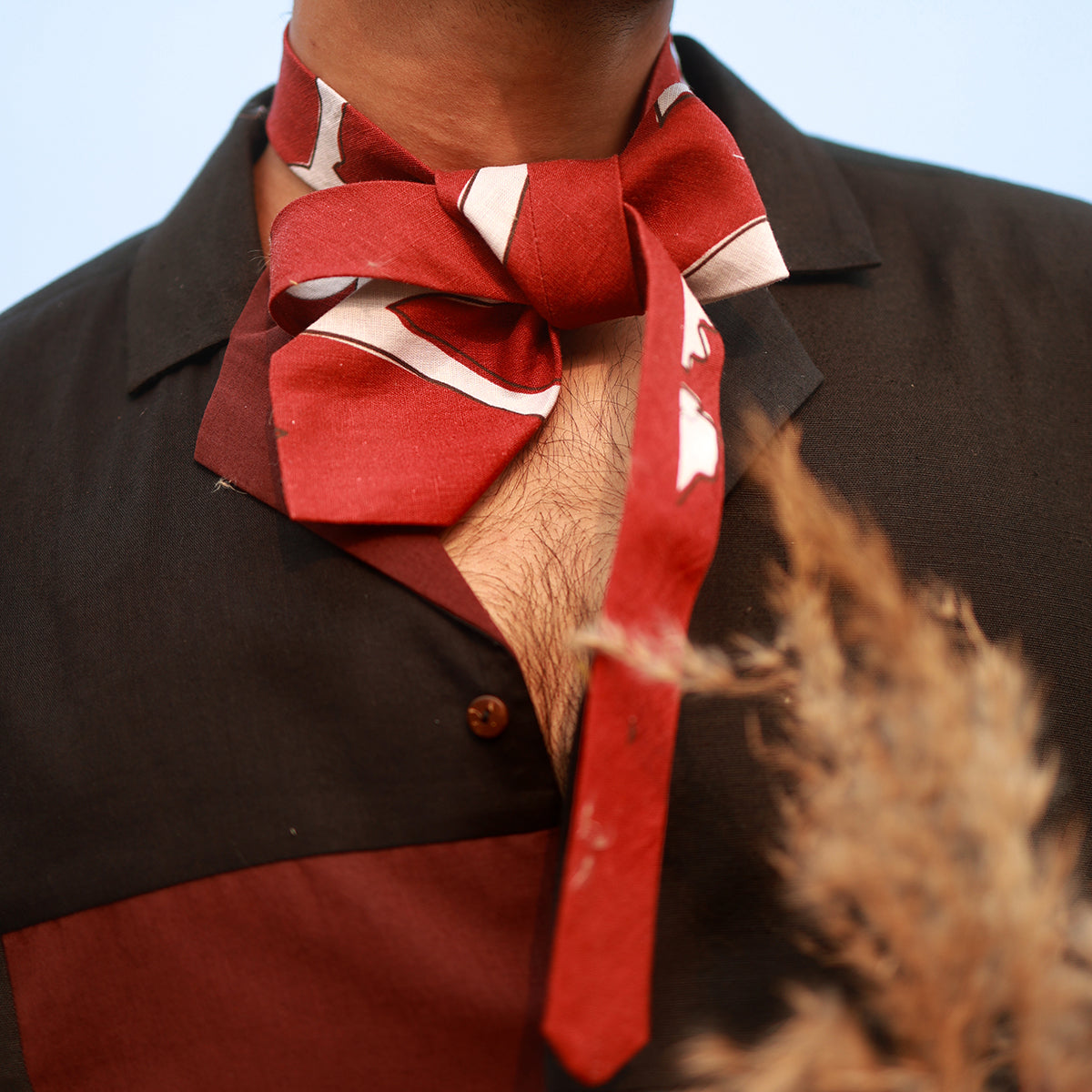 LEFT OVER BLACK PATCHWORK SET