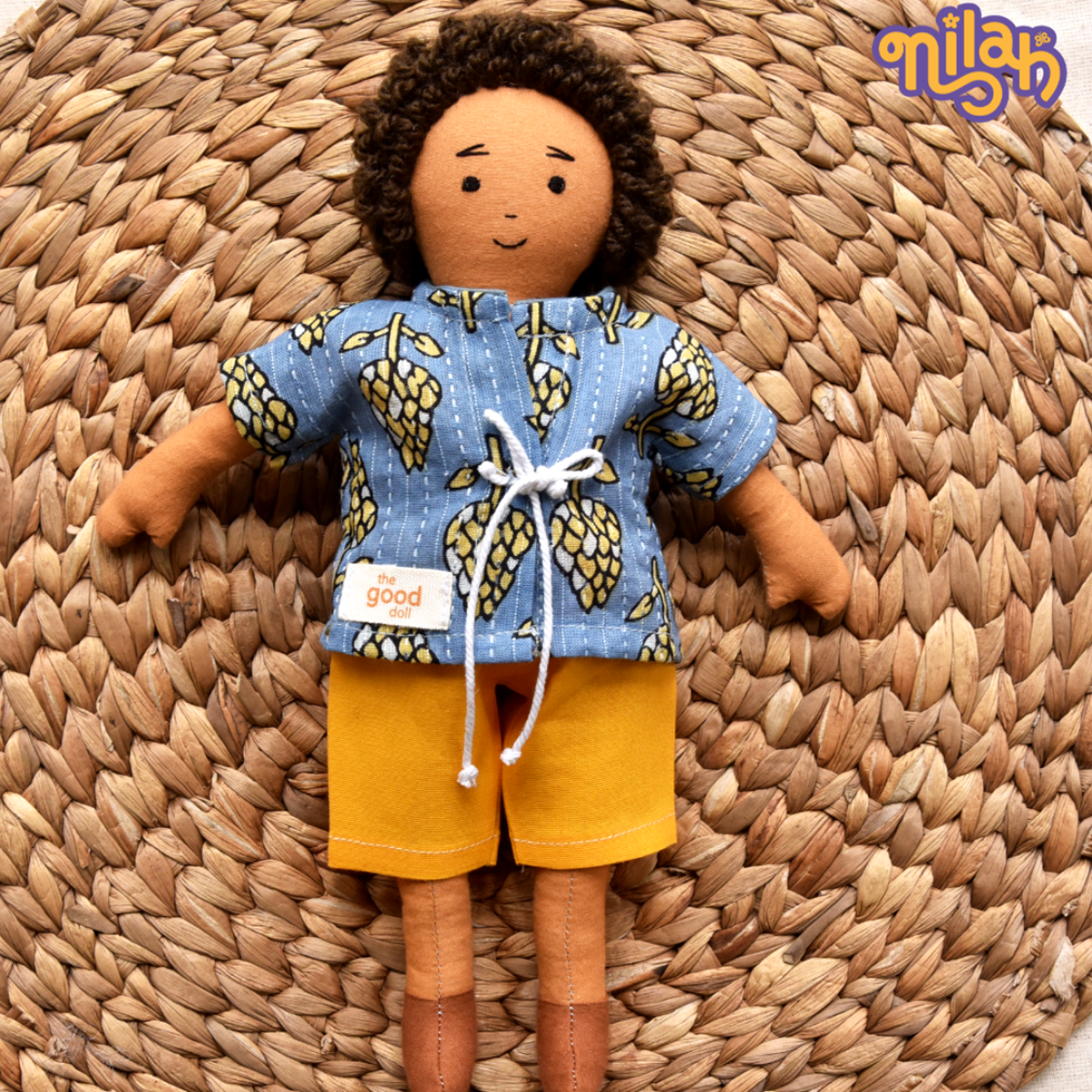 Raagu - Nilah's Younger Brother in Blue Shirt