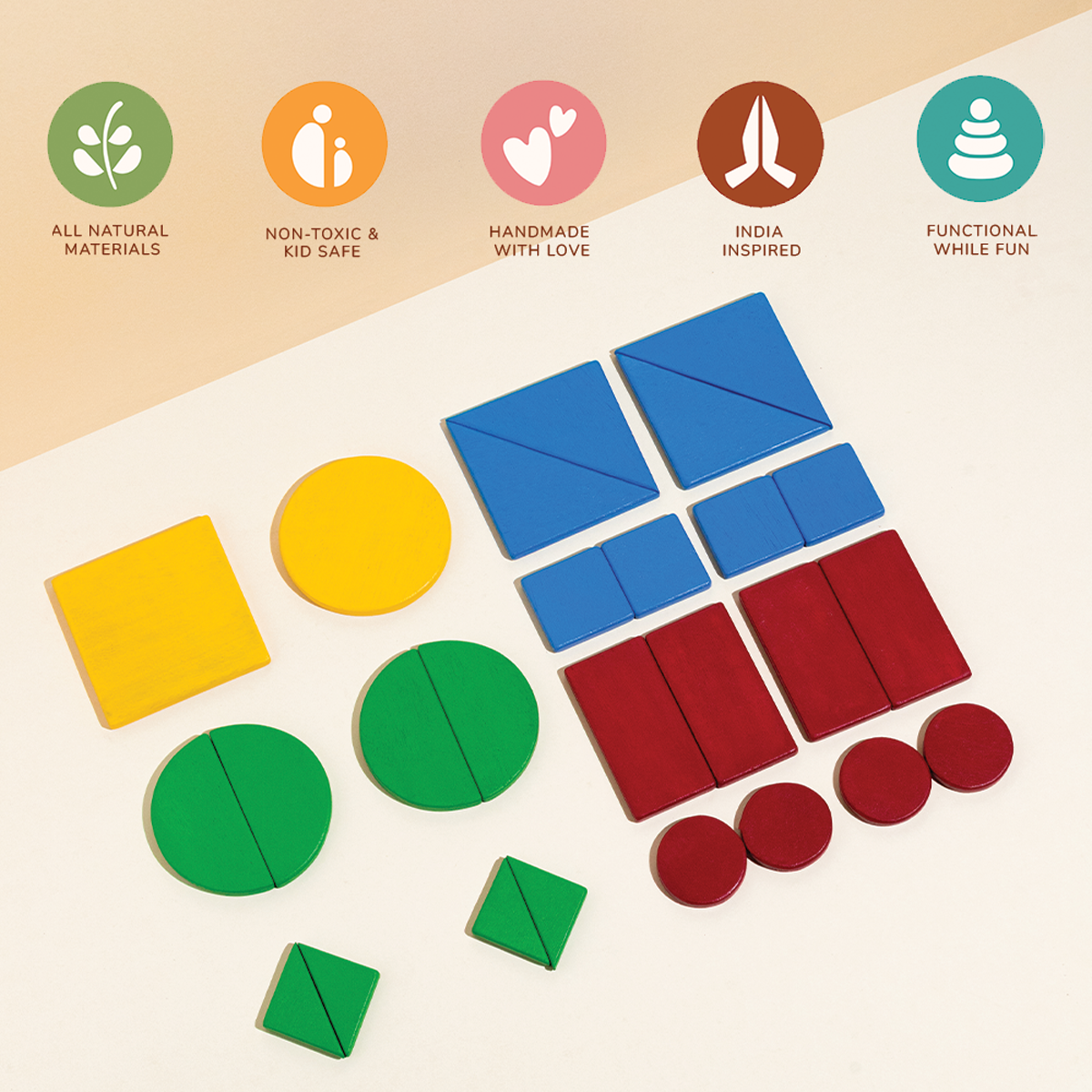 Rangoli Wooden Puzzle