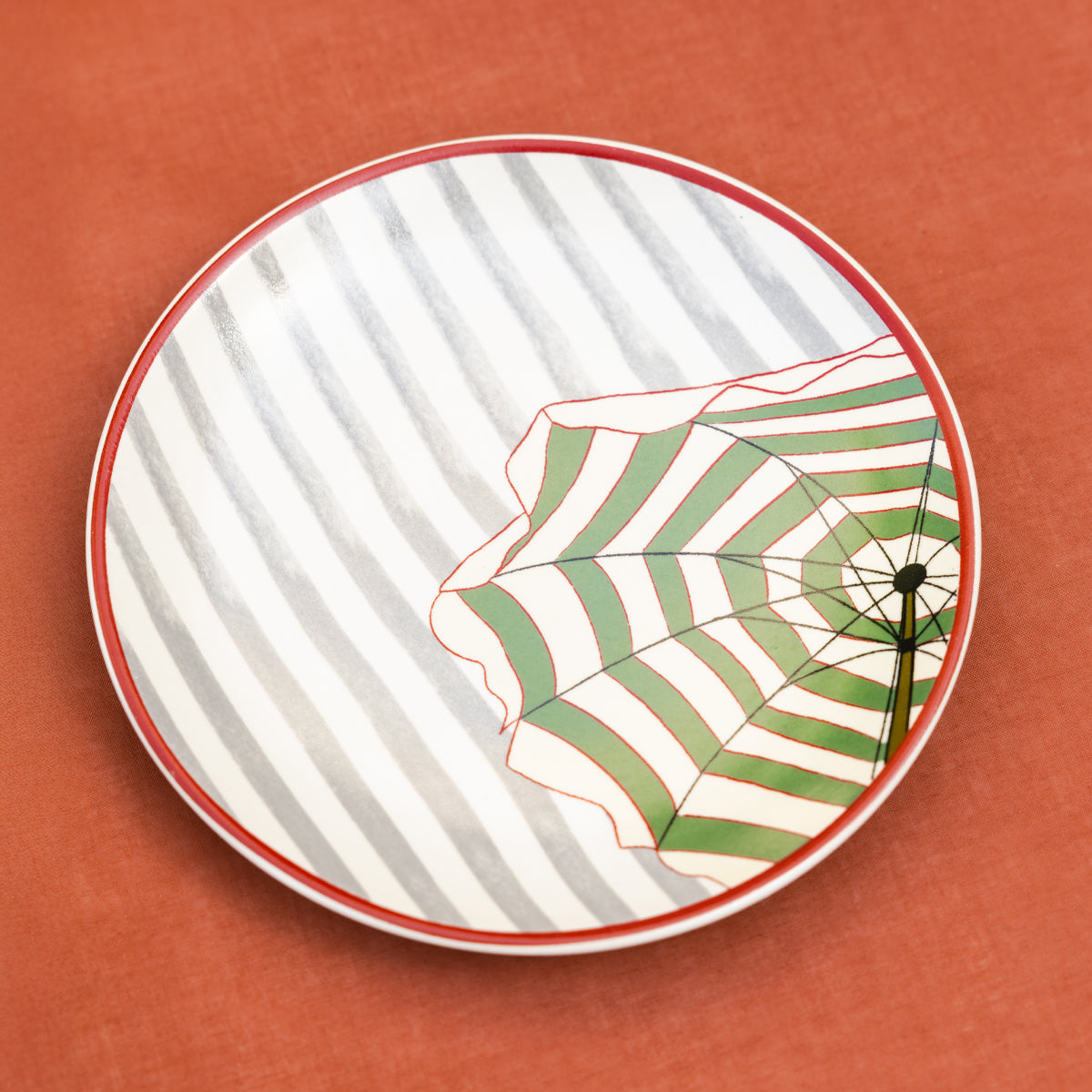 Kasa Plate | Set Of 4 | 6 inches